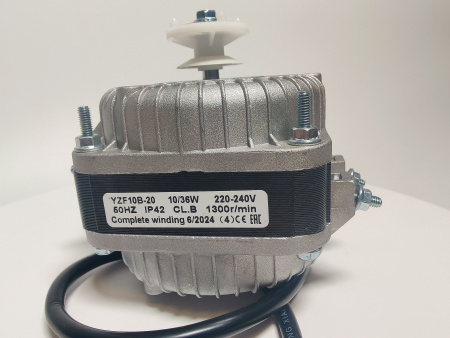 Микродвигатель YZF10-20 220В, 50Гц, 0,23A, 10Вт Частота вращения: 1300об/мин