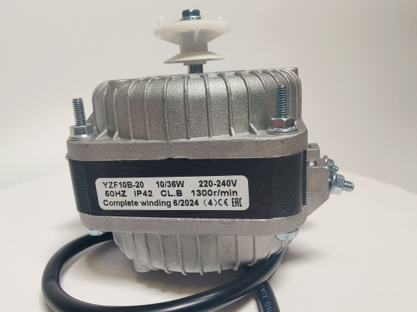 Микродвигатель YZF10-20 220В, 50Гц, 0,23A, 10Вт Частота вращения: 1300об/мин