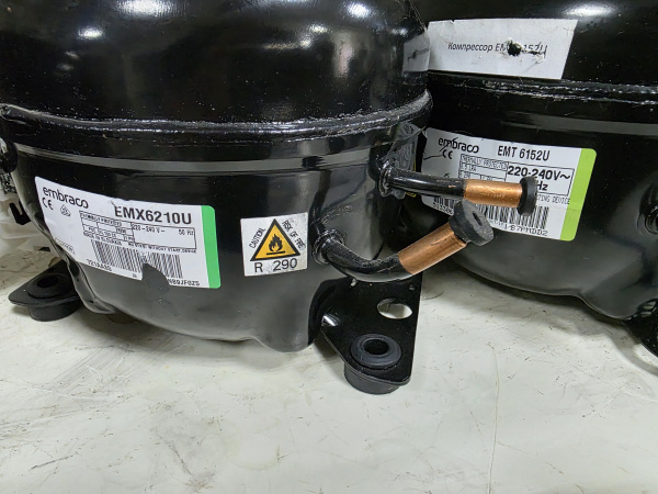 Компрессор EMX6210U 778Вт R290a MBP Embraco