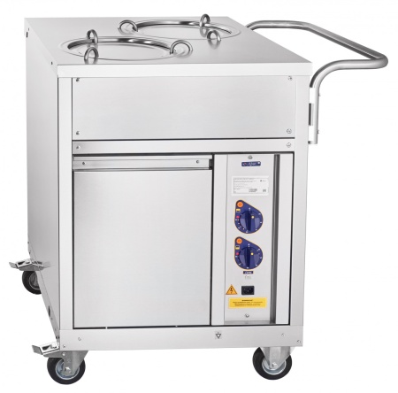 Прилавок для подогрева тарелок ПТЭ-70КМ(П)-80 передвижной 