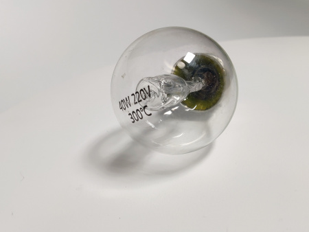 Лампочка 40W 230V Абат Цоколь E27 температура 0-300* код 120000044551 (ПЭП-4)