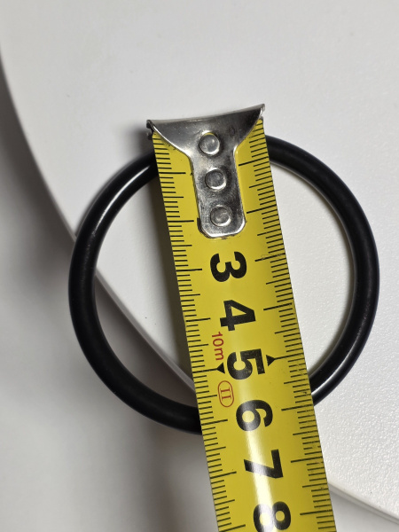 Кольцо резиновое крана сливного 2 дюйма Abat (комплект 3шт) код 120000020462