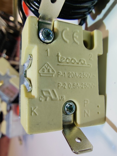 Термоограничитель SP141FG 320*C TECASA (защитный) код 120000006819