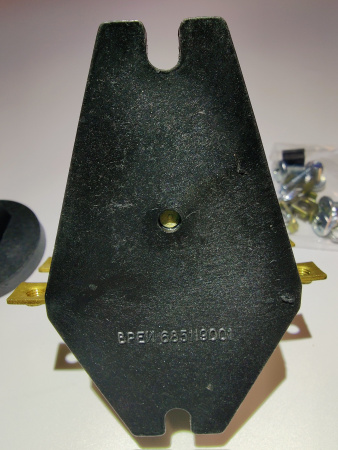 Переключатель ТПКП 25А (ППКП) для плиты электрической (пластмасс.) с ручкой код 6424