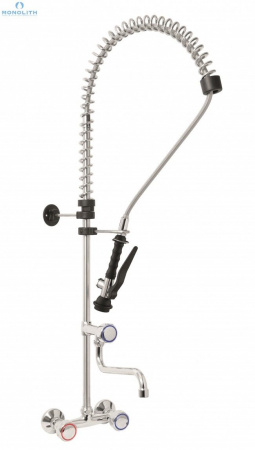Душирующее устройство с гибким изливом и краном Код R 0102010206 MONOLITH Италия