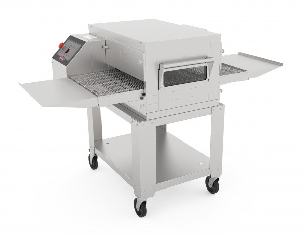 Конвейерная печь для пиццы ПЭК-400П с дверцей 
