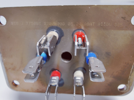 ТЭН (блок) J 230В/400В 3750Вт для электроварки Абат выпуск с 2020г. код 12000073089