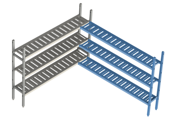 Дополнительная угловая секция. 3 яруса