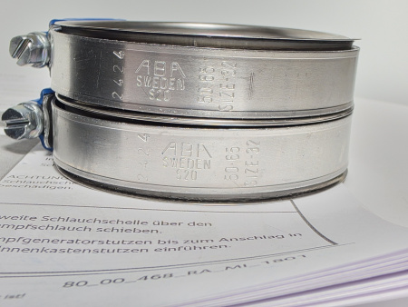 Патрубок подачи пара RATIONAL 2112.1006S 50x50мм