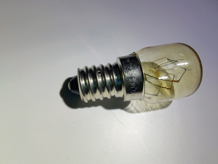 Лампа для печей Е14-220 V-25W код 12000060475 выдерживает 300*градусов