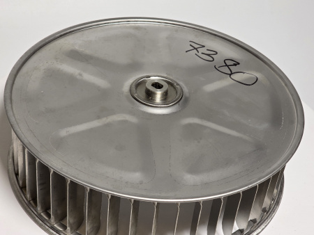 Крыльчатка 200х61 вал 8 мм для конвекционной печи Абат КЭП-4 код 110000025329