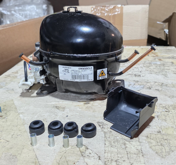 Компрессор EMX55CLC R600 Embraco 156Вт LBP