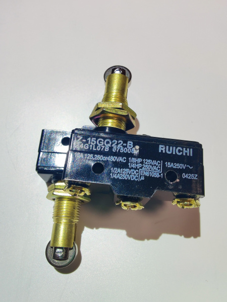 Микропереключатель 3С15АON-(ON)d12ролSF-6043 код 120000060183