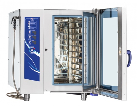 Пароконвектомат ПКА 10-1/1ВМ2 (лицо. нерж) 