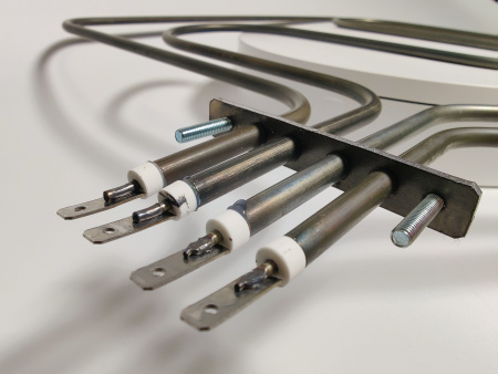 ТЭН B3-181/190-7,5-6,5/2,4. код 120000060301 для шкафов жарочных электрических ШЖЭ Abat