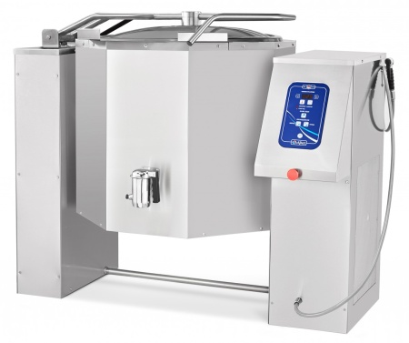 Котел пищеварочный КПЭМ-160-О со сливным краном 