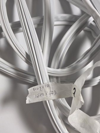 Уплотнитель ШХ Polair DM104 код 2935052d размер 1647х563мм цвет белый