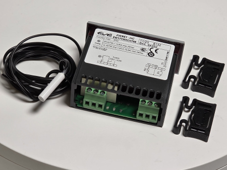 Контроллер eliwell EW961 -HS датчик-1шт Италия Серый