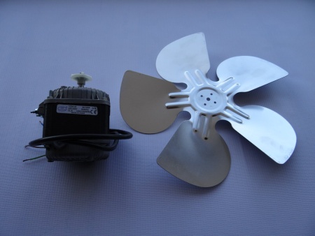 Мотор 34 Вт с крыльчаткой (ЗВЭ, РПШ) без решетки защитной