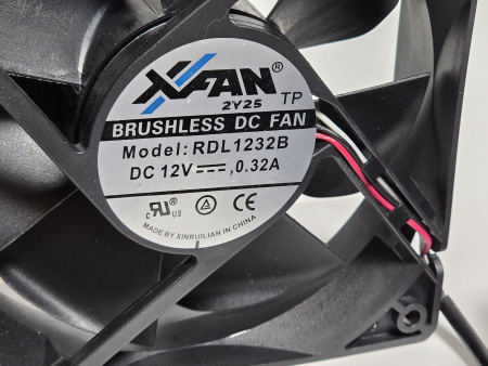 Вентилятор охлаждения Unox KVN1164A 120x120x33