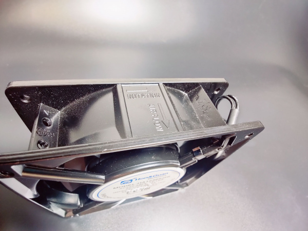 Вентилятор 120х120х38 (YJF 12038) HA1238A2HSL 220v втулка