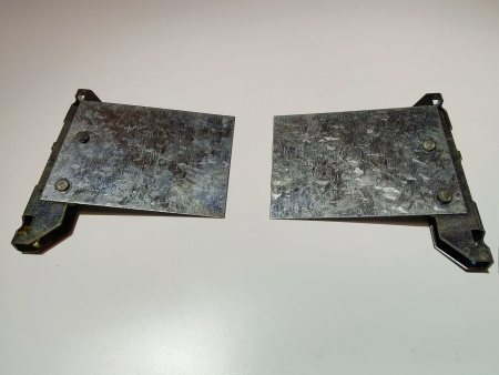 Комплект Контрпетель ПД (левая, правая) абат до 2004 года двери духовки ЭП, ШЖЭ, ЭШ код 120000002215