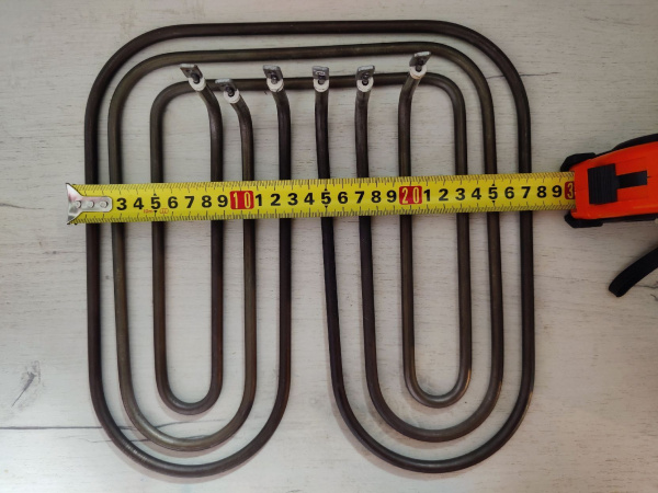 Комплект Тэнов конфорки Абат КЭТ 0,09 ТУРЦИЯ (3 штуки) 112/130/146 толщина трубки 8,5